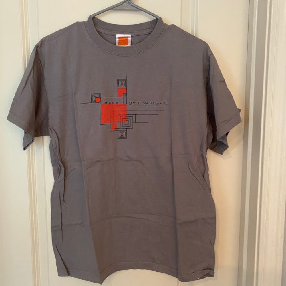 Frank Lloyd Wright Collection Grey Graphic T-Shirt